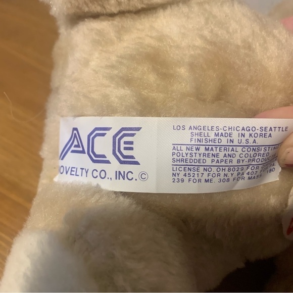 Vintage Acme Novelty Plush Dog with Garfield Cat Tail I LOVE CATS 11 - Picture 11 of 13